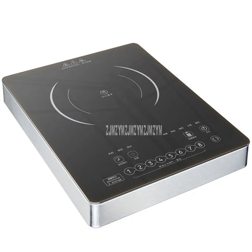 2200W 36*28cm Touch Control Mini Electric Ceramic Stove Induction Cooker 65 gear Temperature Adjustable No Radiation Cooktop