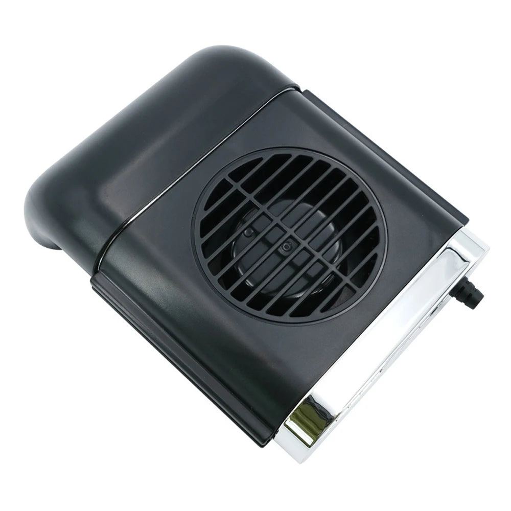Car Fan Magnetic Fan Car Cooler Silent Wireless Charging USB Fan 3Speed Adjustable Universal Car Rear Seat Auto Cooling