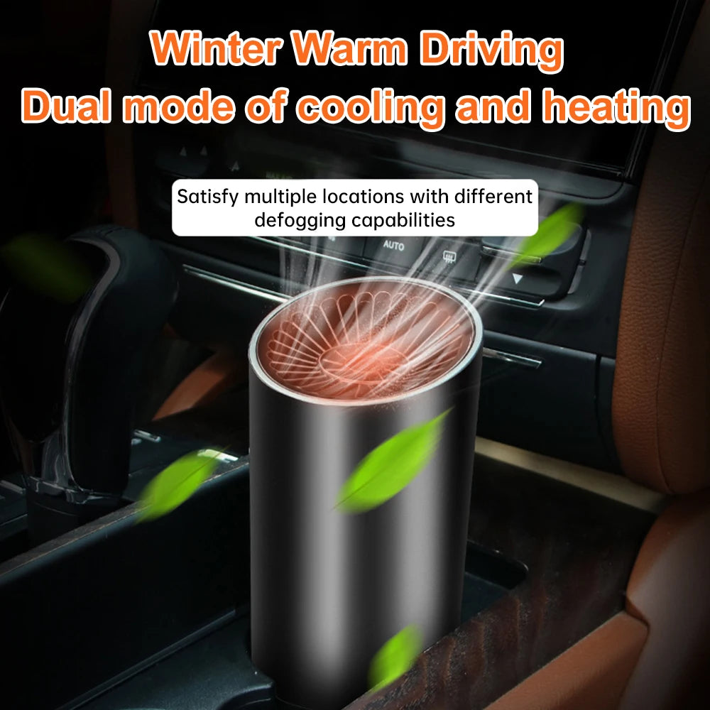 12v Heaters Rechargable Fan Rechargeable Fans Portable Heater Heating Defogger for Car Windshield USB