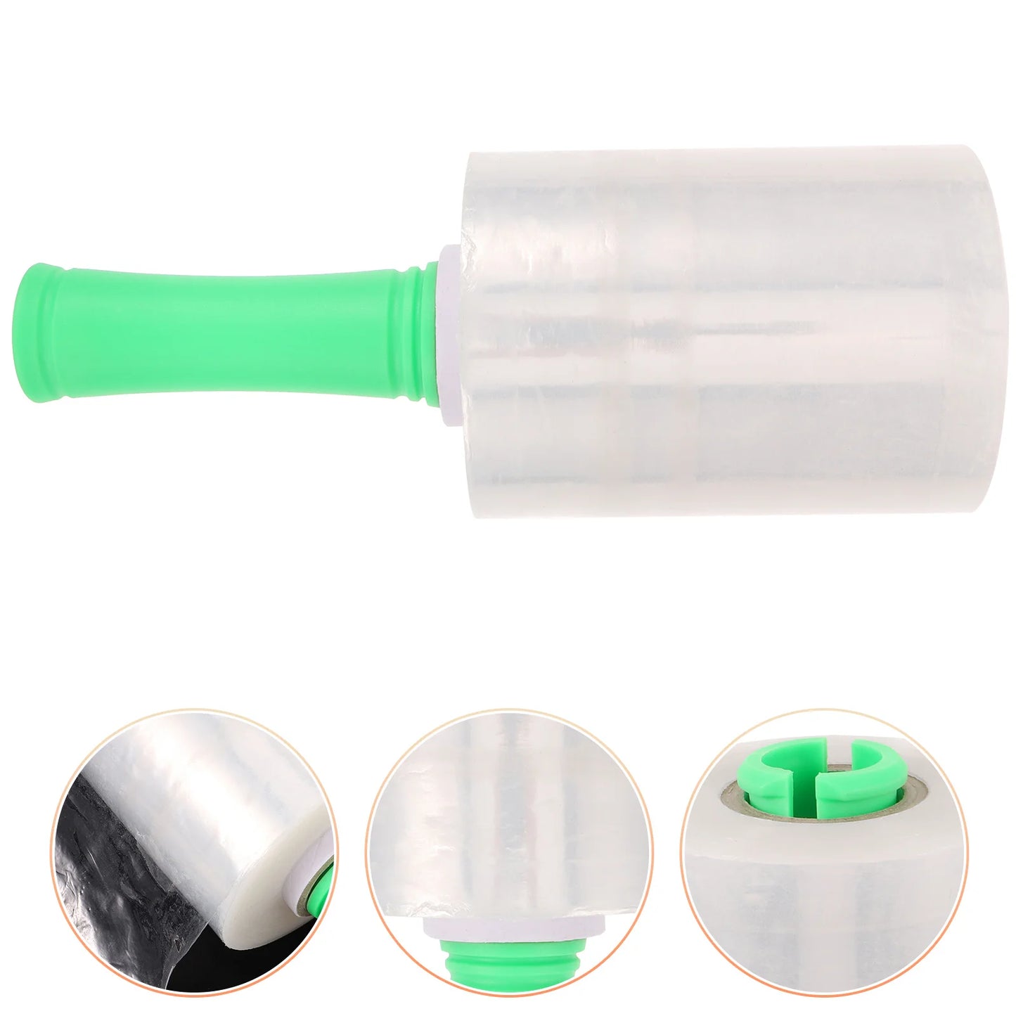 1 Roll Shrink Wrap Industrial Stretch Film Handheld Pallet Wrap Stretch Film Roll moving wrapping plastic roll