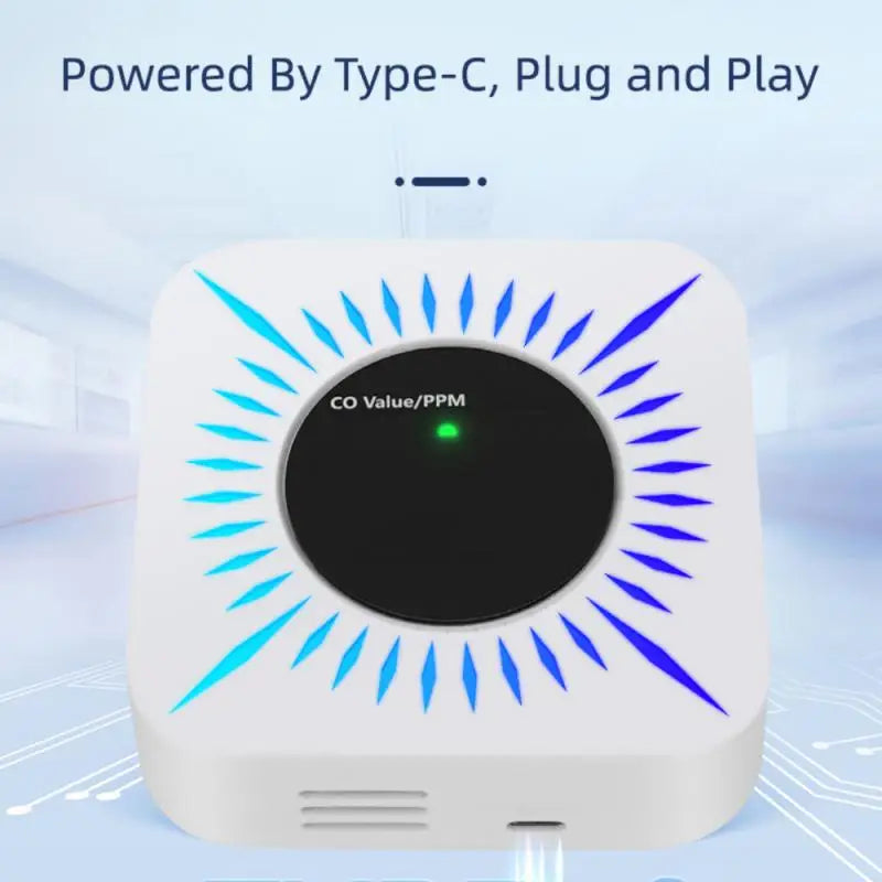 Carbon Monoxide High-quality 24/7 Monitoring Safety Assurance Advanced Technology Early Warning Gas Detector With Alarm Co Alarm