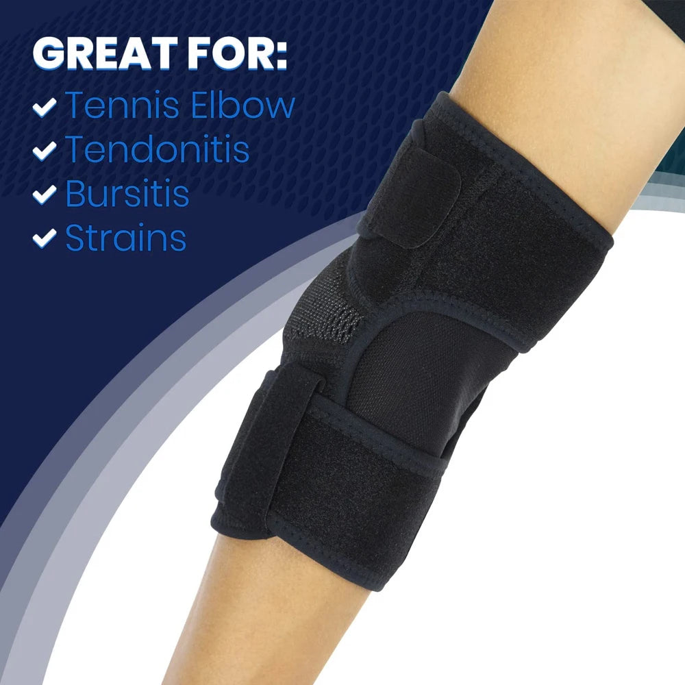 1 PCS Neoprene Sports Compression Sleeve Elbow Brace Wraps for Tendonitis Bursitis Left Right Arm Support Epicondylitis Golfers