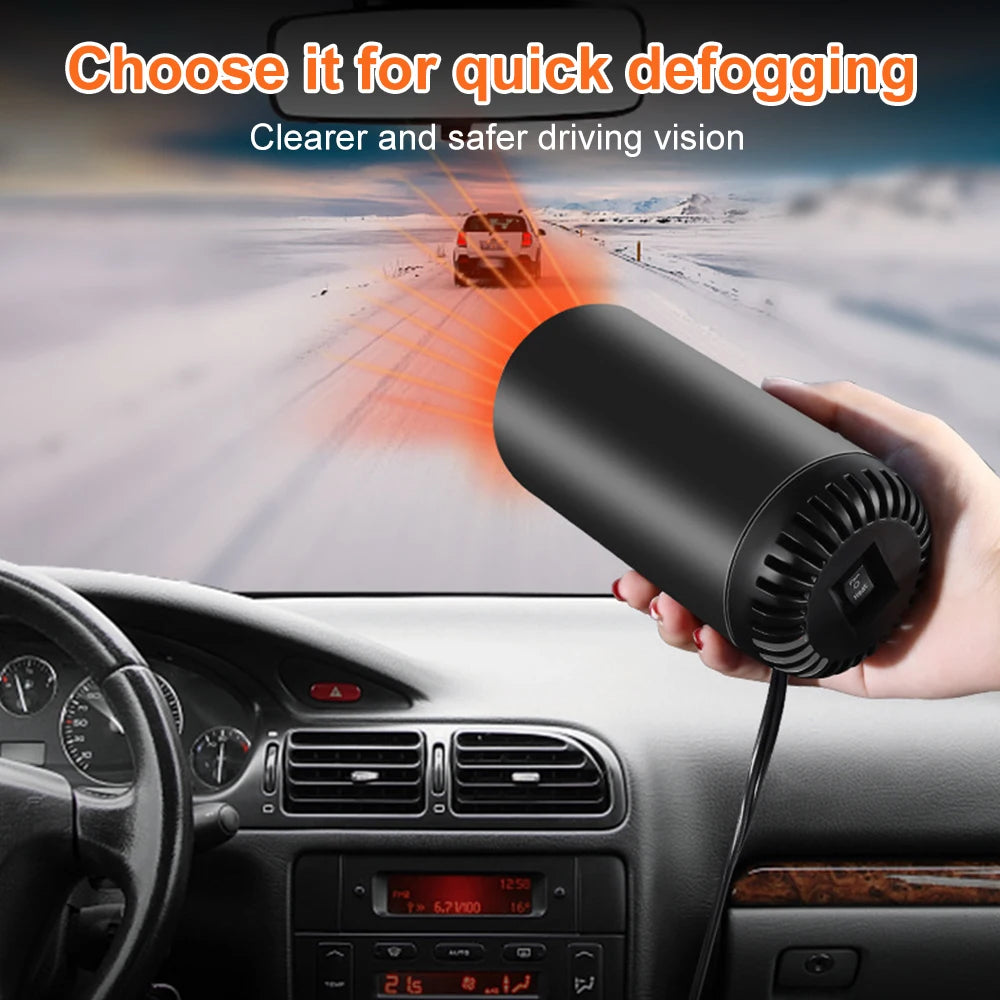 12v Heaters Rechargable Fan Rechargeable Fans Portable Heater Heating Defogger for Car Windshield USB