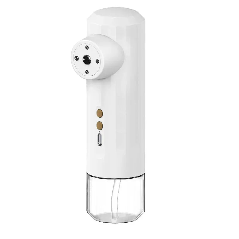 Mini Pressure Nano Spray Face Steamer Red Light Therapy Oxygen Injection Nail Art Tattoo Makeup Nano Mist Sprayer Facial Clean