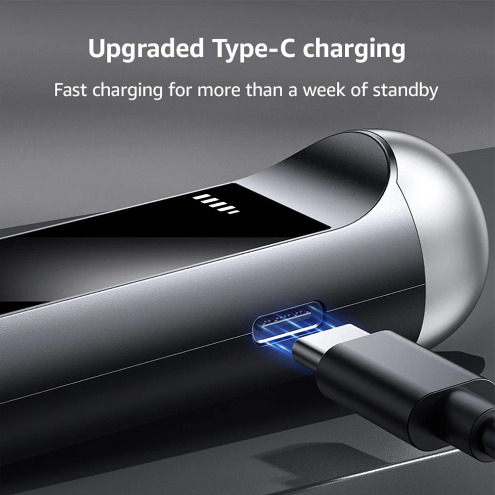 Portable Breathalyzer Alcohol Tester USB C Rechargeable Alcohol Breathalyzer with Screen Display for Outdoor Activities Weddings